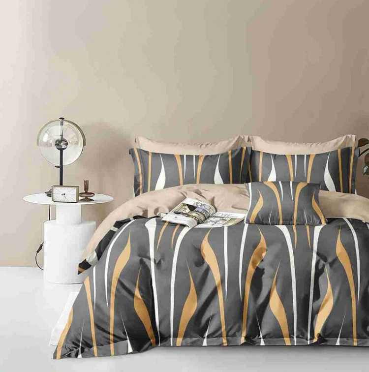 Постельное белье из сатина АЛЬВИТЕК абстракция 1,5-спальное