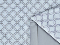 Постельное белье с летним одеялом из египетского хлопка Premium ASABELLA Аристократ 50х70 (2шт) евро