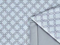 Постельное белье с летним одеялом из египетского хлопка Premium ASABELLA Аристократ 50х70 (2шт) евро