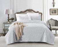 Покрывало с наволочками тонкое велюровое TANGO ARABESQUE ARA-12 240х260