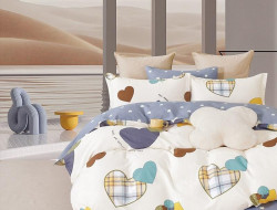 Постельное белье из твила TANGO от сердца к сердцу 50х70 (2шт), 70х70 (2шт) евро