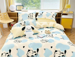 Постельное белье из сатина TANGO котята 50х70 (2шт) 2-спальное