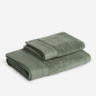 Комплект полотенец из микрокоттона GERMAN GRASS Olive Balance Grass 40х70 (1шт), 70х140 (1шт)