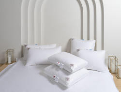 Подушка трехкамерная с бортиком GERMAN GRASS 3D THERMO DOWN GRASS 68х68 упругая