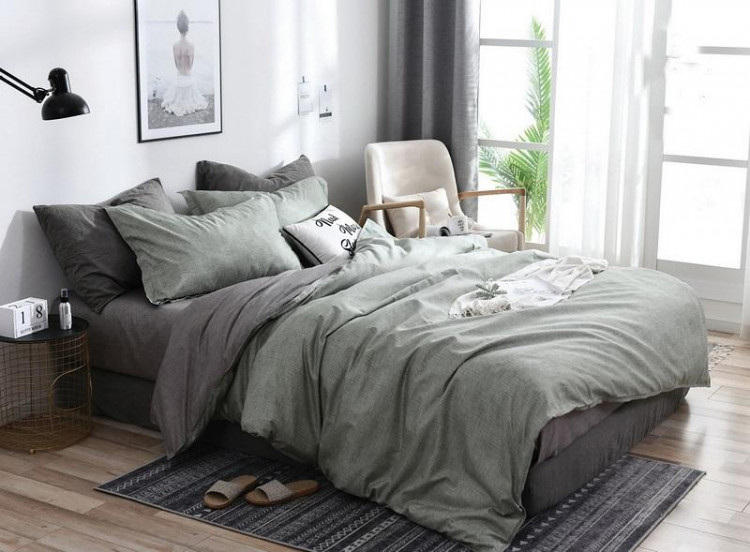 Постельное белье из микросатина TANGO DF02-300-70 DREAM FLY 70х70 (2шт) 2-спальное