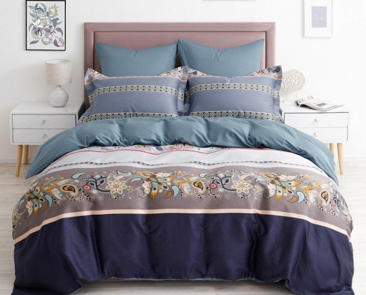 Постельное белье из сатина в коробке SAILID BN-5-4 семейное