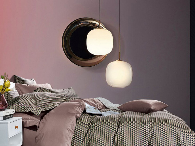 Постельное белье из египетского хлопка ASABELLA 1521-6 50х70 (2шт) и 70х70 (2шт) евро