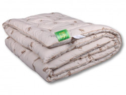 Одеяло стеганое АЛЬВИТЕК ОВЕЧЬЯ ШЕРСТЬ СТАНДАРТ 200х220 всесезонное