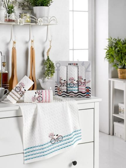 Набор кухонных полотенец SOLE BIKE 40х60 (3шт)