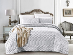 Покрывало с наволочками тонкое велюровое TANGO ROXETTE ROX-12 240х260