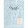 Полотенце махровое жаккардовое KARNA NEROLI голубое 70х140
