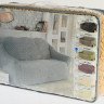 Чехол без юбки на двухместный диван KARNA бежевый