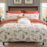 Постельное белье из печатного сатина SAILID B-232-4 семейное