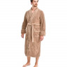 Халат из триги KARNA TIFANY кофейный XL