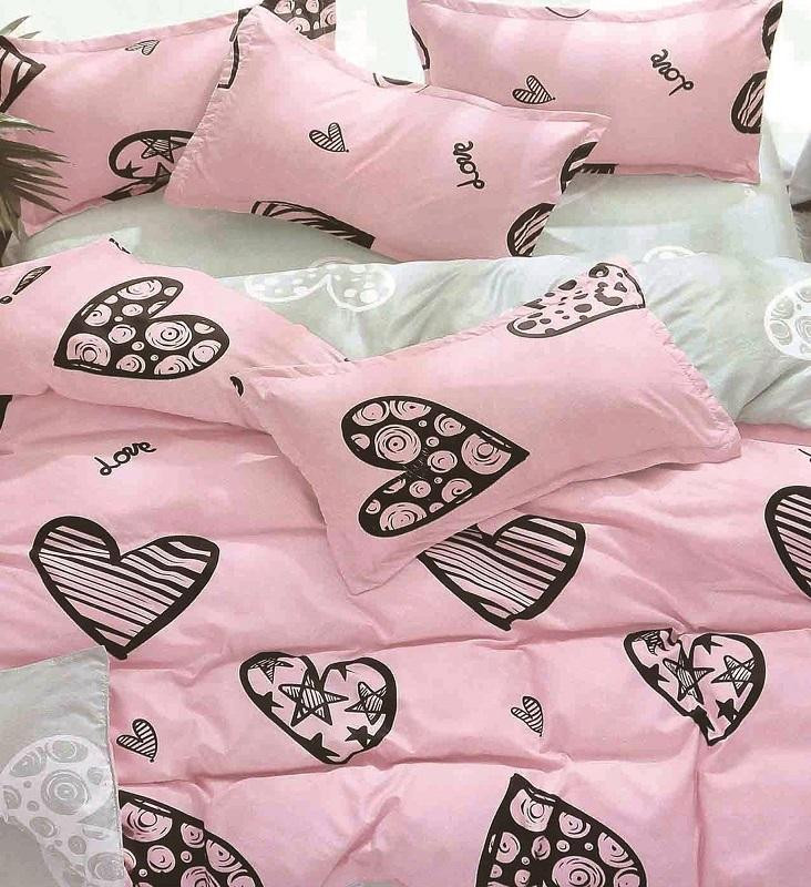 Постельное белье из микросатина TANGO DREAM FLY DF-177 50х70 (2шт) евро