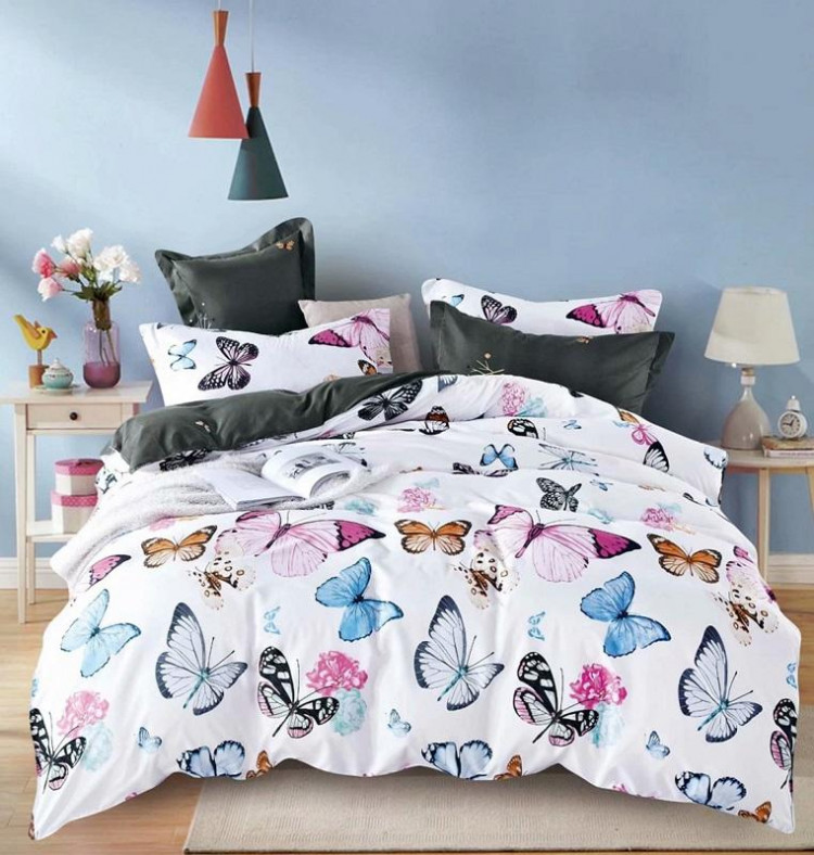 Постельное белье из микросатина TANGO DREAM FLY DF-334-50 50х70 (2шт) семейное