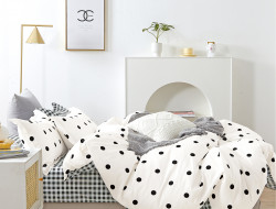 Постельное белье из твил-сатина TANGO принцесса на горошине 50х70 (2шт) 1,5-спальное