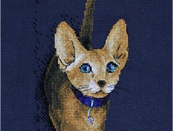 Набор для вышивания PANNA Золотая коллекция K-0694 ЗОЛОТОЙ СФИНКС 12,5х35