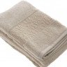 Полотенце махровое из бамбука и хлопка ISSIMO VALENCIA бежевое 70х140