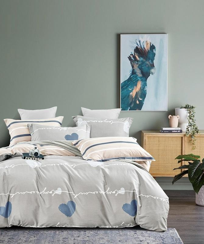 Постельное белье двухстороннее из твила в ПВХ TANGO TPIG-1697 50х70 (2шт) евро