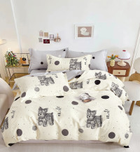 Постельное белье из твил-сатина TANGO собачки 50х70 (2шт) 2-спальное