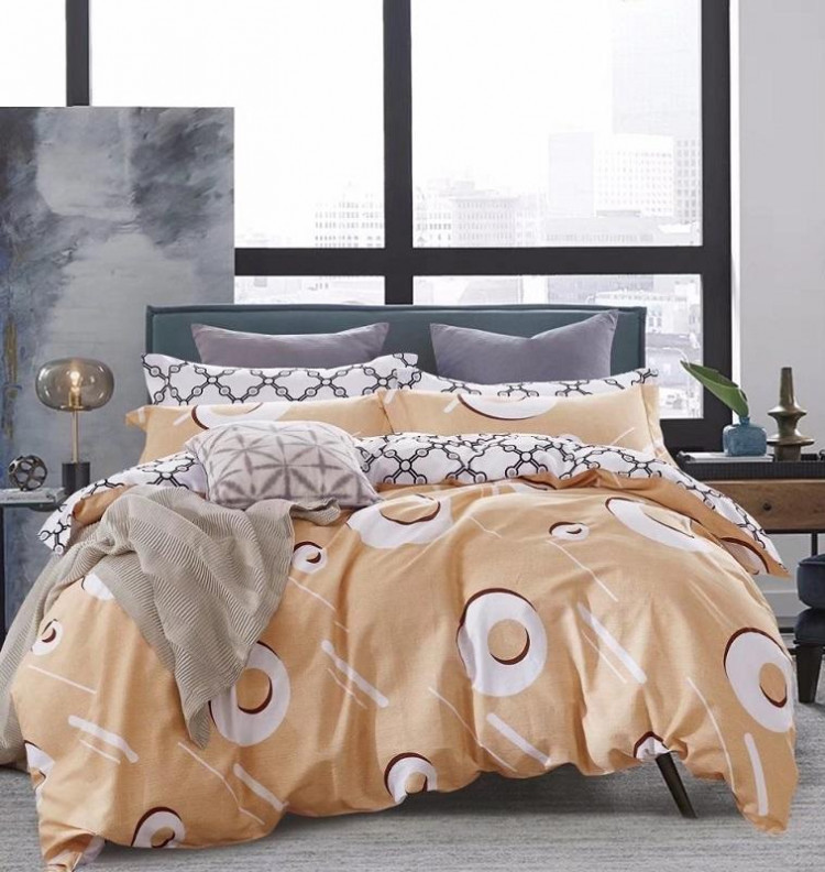 Постельное белье двухстороннее из твила TANGO TPIG-569 50х70 (2шт), 70х70 (2шт) евро