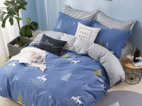 Постельное белье двухстороннее из твила TANGO TPIG-1322 50х70 (1шт), 70х70 (1шт) 1,5-спальное