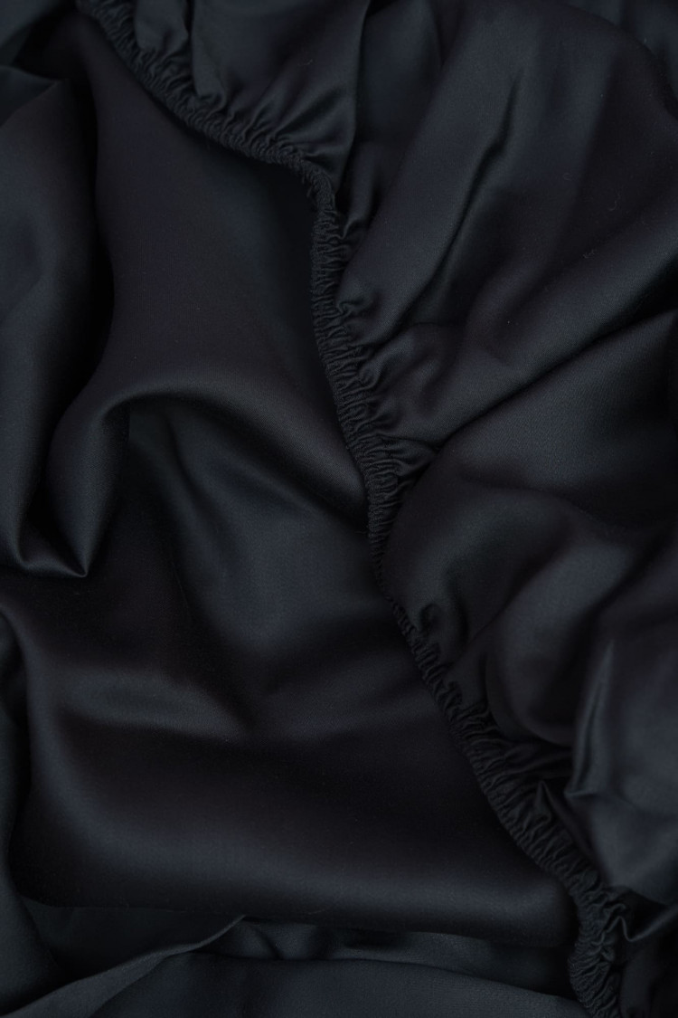 Простыня на резинке 180х200 GERMAN GRASS BLACK BRILLIANT GRASS 180х200х40