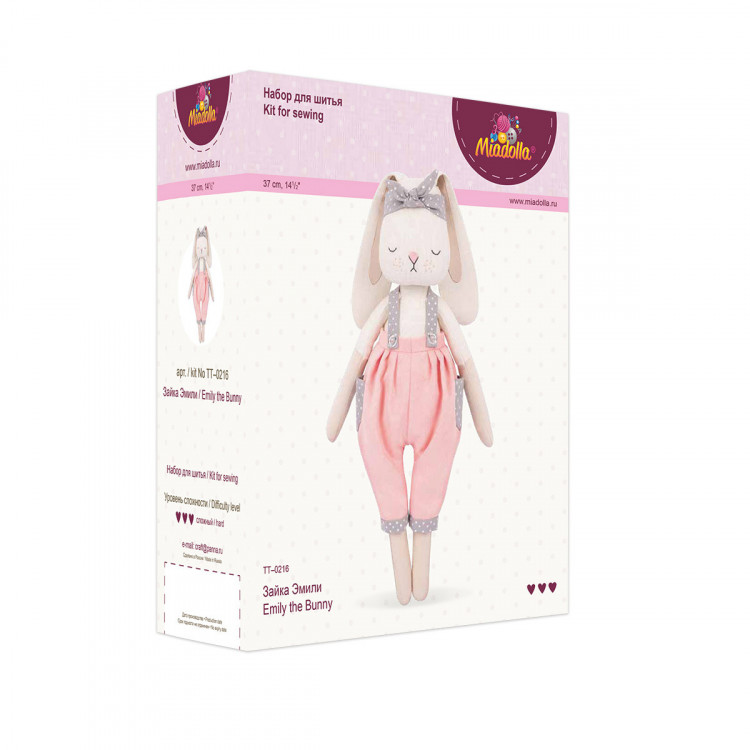 Набор для изготовления игрушки Miadolla TT-0216 Зайка Эмили