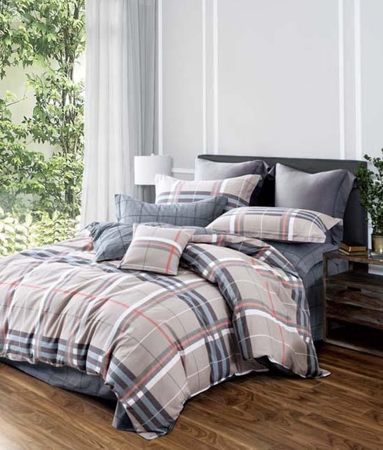 Постельное белье двухстороннее из твила TANGO TPIG-1160 50х70 (2шт), 70х70 (2шт) евро