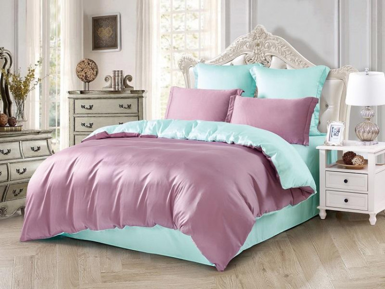 Постельное белье из тенсела двухстороннее TANGO JIU06-29 50х70 (2шт), 70х70 (2шт) евро