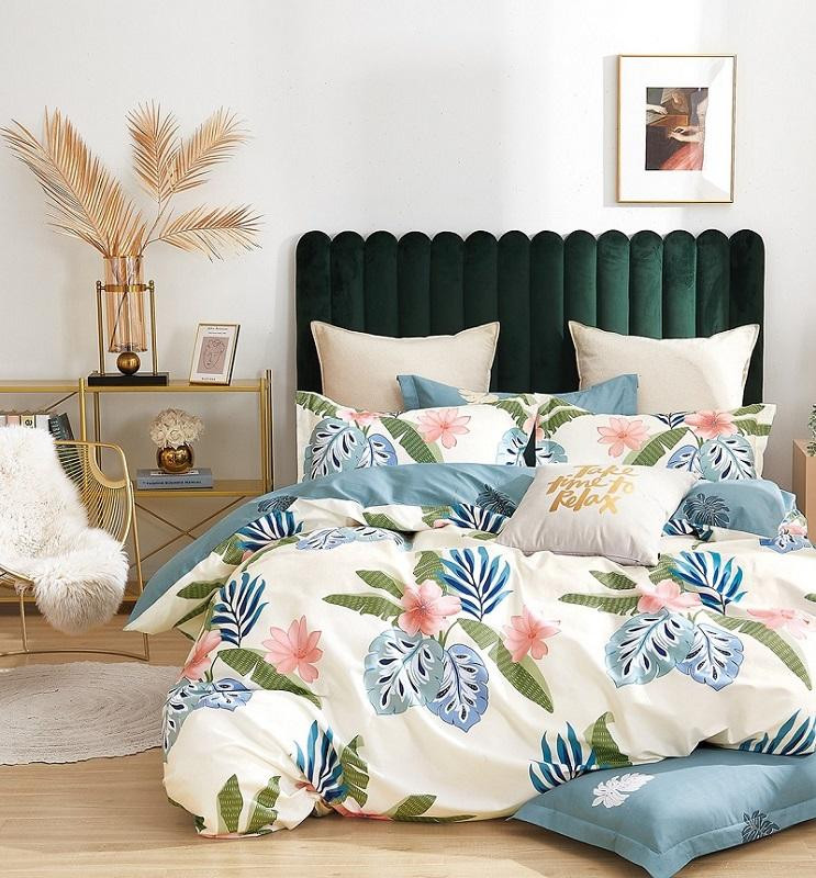 Постельное белье двухстороннее из твила TANGO TPIG-1480 50х70 (1шт), 70х70 (1шт) 1,5-спальное