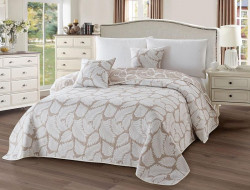 Покрывало с наволочками тонкое жаккардовое TANGO PR2325-04 PARISIENNE 230х250