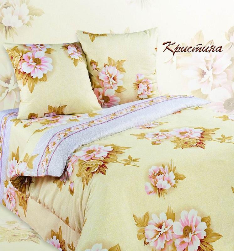Постельное белье из поплина двухстороннее АЛЬВИТЕК ПА-КРИСТИНА евро