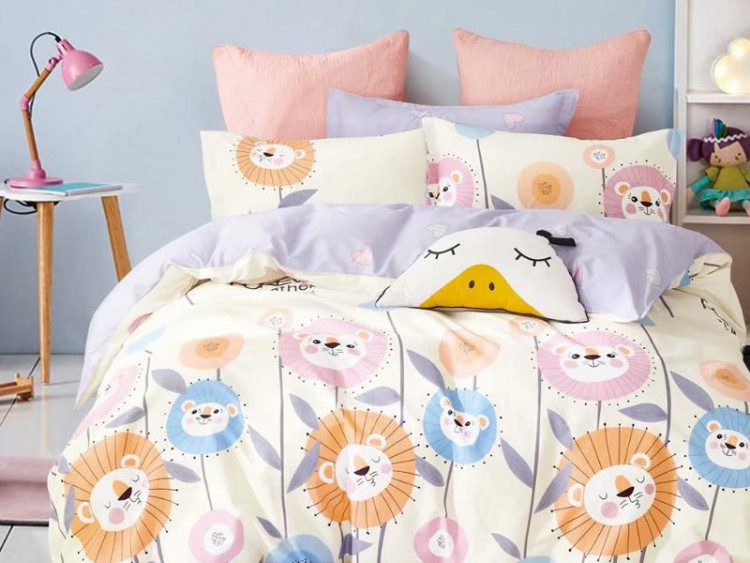 Детское постельное белье из сатина MIOLETTO К-60 ЛЬВЯТА