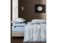 Постельное белье из тенсела люкс ASABELLA 2160-6 50х70 (2шт) и 70х70 (2шт) евро
