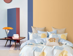 Постельное белье из твил-сатина TANGO фансида 50х70 (2шт) 2-спальное