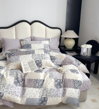 Постельное белье из твил-сатина TANGO лоскутные сны 50х70 (2шт), 70х70 (2шт) евро
