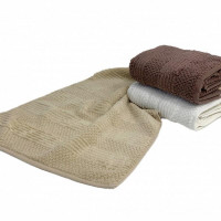 Набор полотенец махровых хлопковых KARVEN MICRO COTTON PREMIUM HS1007 NESHA V1 50х90 (3шт)