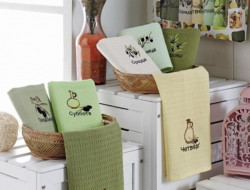 Набор кухонных полотенец ОЛИВКИ НЕДЕЛЬКА 40х60 (7шт)