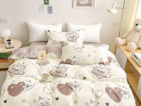 Постельное белье из твил-сатина TANGO puppy love 50х70 (1шт), 70х70 (1шт) 1,5-спальное