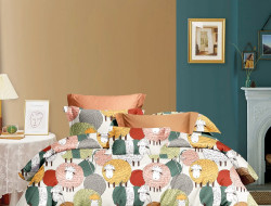 Постельное белье из твил-сатина TANGO барашки 70х70 (2шт) 1,5-спальное