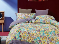 Постельное белье из египетского хлопка ASABELLA 1955-4S 50х70 (1шт) и 70х70 (1шт) 1,5-спальное