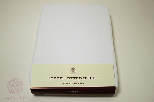 Простыня на резинке LUXBERRY PRIME белая 140х200