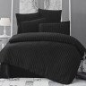 Постельное белье из бамбука KARNA PERLA черное евро
