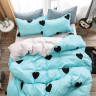 Постельное белье из микросатина TANGO DF-499 DREAM FLY 50х70 (1шт), 70х70 (1шт) 1,5-спальное