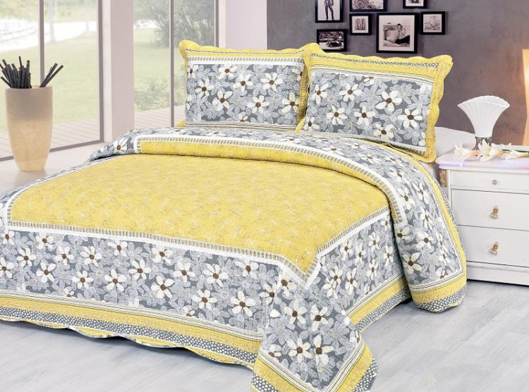 Покрывало с наволочками хлопковое TANGO PATCHWORK PW333-206 230х250