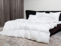 Одеяло пуховое кассетное с бортиком  GERMAN GRASS KING DOWN GRASS всесезонное 150х200