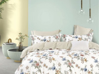 Постельное белье из сатина ASABELLA 2166-6 50х70 (2шт) и 70х70 (2шт) евро