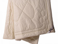 Одеяло стеганое из верблюжьей шерсти в тике BELPOL ВЕРБЛЮЖЬЯ ШЕРСТЬ 140х205 всесезонное